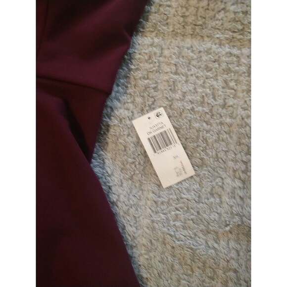 B darling Burgundy 3/4 Mini Dress Nwt  Boho Feminine Party - Picture 10 of 10